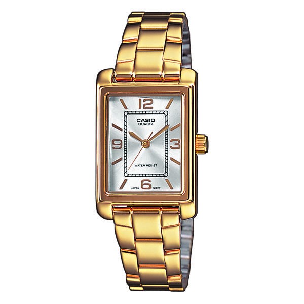 CASIO Collection LTP-1234PG-7AEF Gold Stainless Steel Bracelet