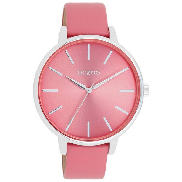 OOZOO Timepieces C11295 Pink Leather Strap
