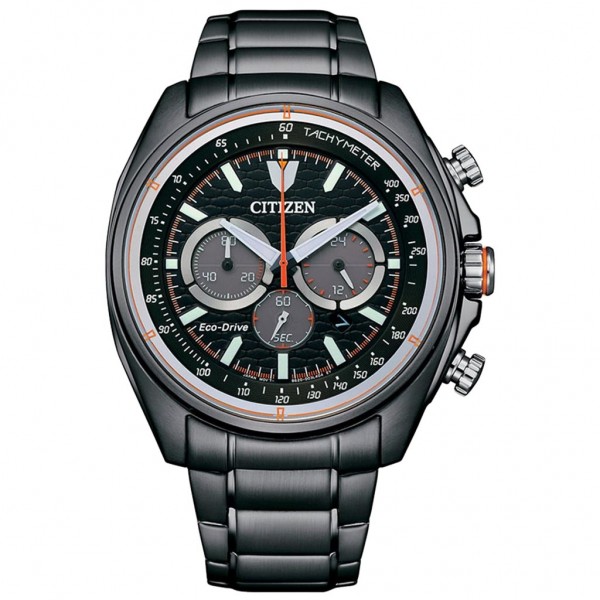 CITIZEN Eco-Drive CA4567-82H Chrono Anthracite Stainless Steel Bracelet
