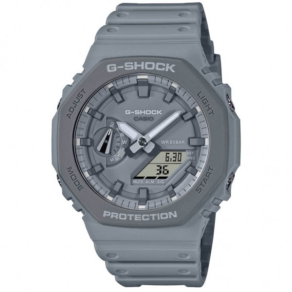 CASIO G-Shock GA-2110ET-8AER Grey Rubber Strap