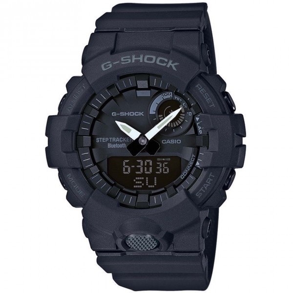 CASIO G-Shock GBA-800-1AER Black Rubber Strap