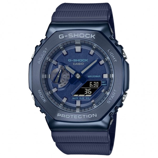 CASIO G-Shock GM-2100N-2AER Blue Rubber Strap