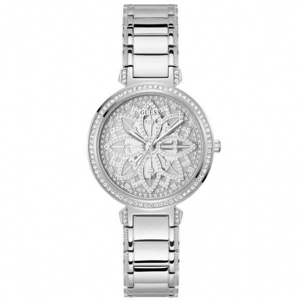 GUESS Lily GW0528L1 Crystals Silver Stainless Steel Bracelet
