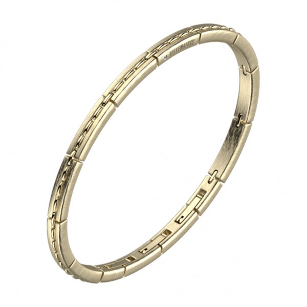BIKKEMBERGS Bracelet | Diamonds Gold Stainless Steel INPB02GG