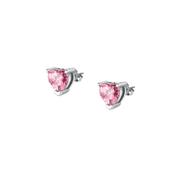 CHIARA FERRAGNI Earring Diamond Heart Crystals | Silver Metal J19AUV22