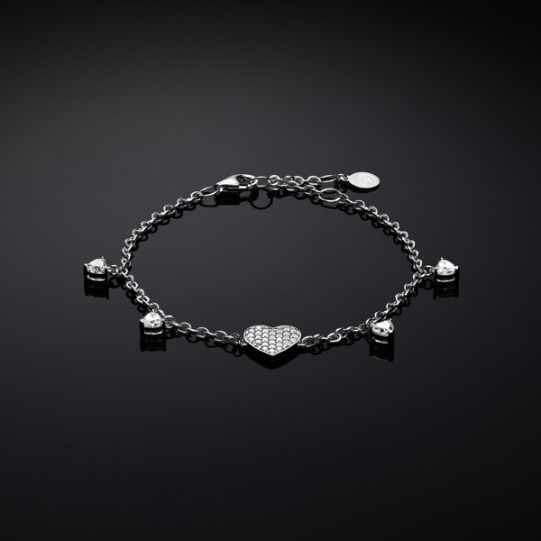 CHIARA FERRAGNI Bracelet Silver Collection Crystals | Silver 925° Plated J19AXD02