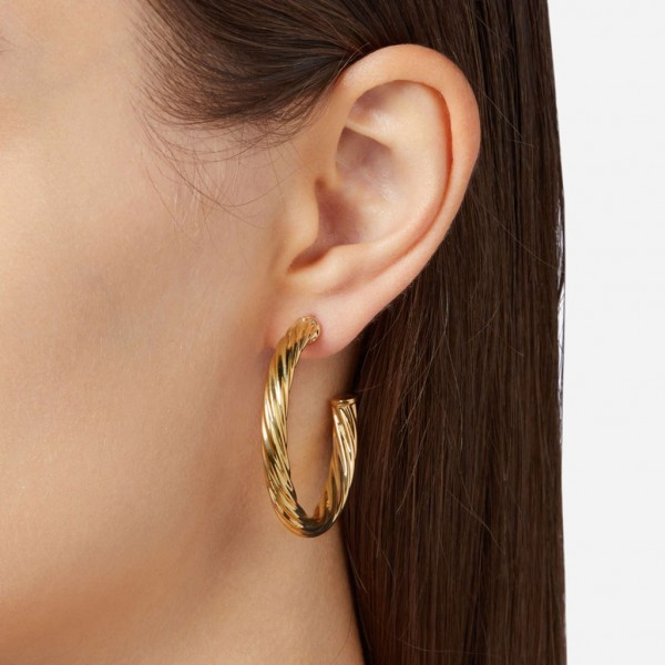 CHIARA FERRAGNI Earring Bold | Gold Metal J19AXP10