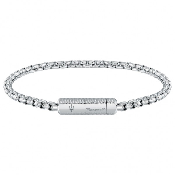 MASERATI Bracelet JM223ATK22 | Silver Stainless Steel