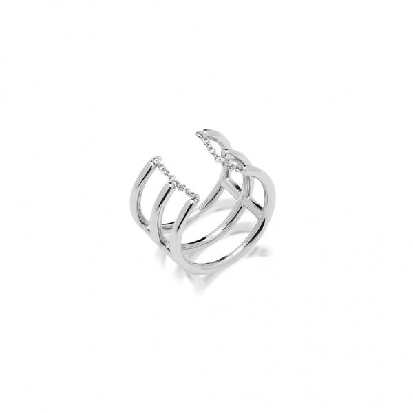 JCOU Chains Ring Silver 925° Gold JW904S0-02