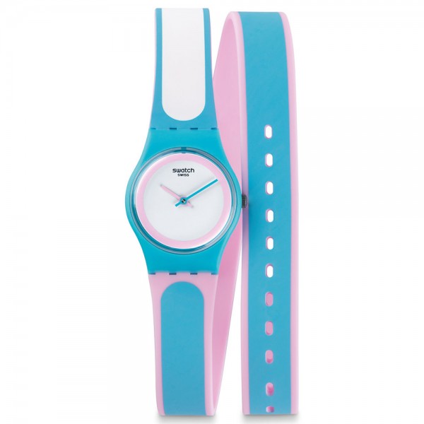 SWATCH Tropical Beauty LL117 Multicolor Silicone Strap