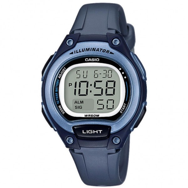CASIO Collection LW-203-2AVEF Blue Rubber Strap