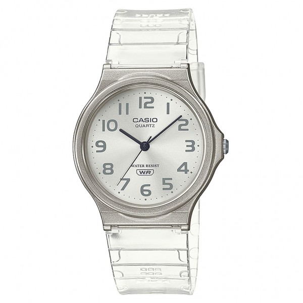 CASIO Collection MQ-24S-7BEF Transparent Rubber Strap