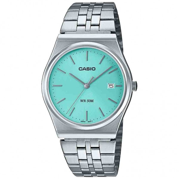 CASIO Collection MTP-B145D-2A1VEF Silver Stainless Steel Bracelet