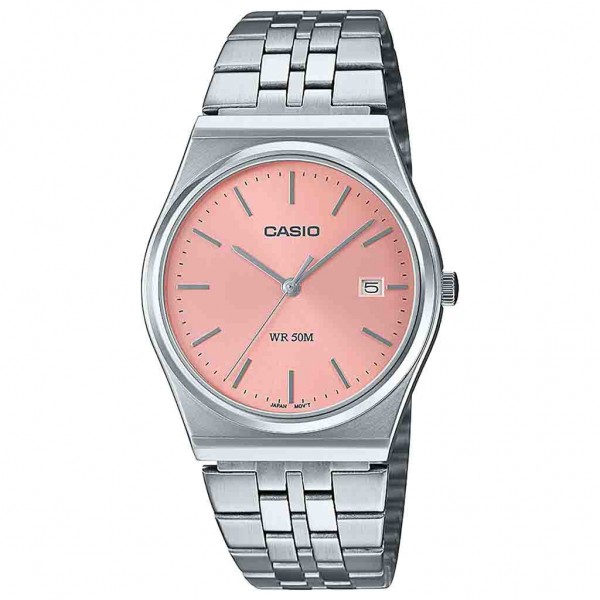 CASIO Collection MTP-B145D-4AVEF Silver Stainless Steel Bracelet