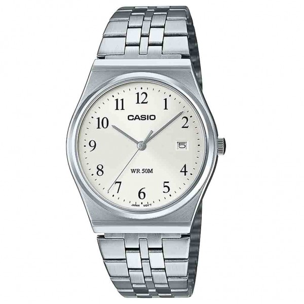CASIO Collection MTP-B145D-7BVEF Silver Stainless Steel Bracelet