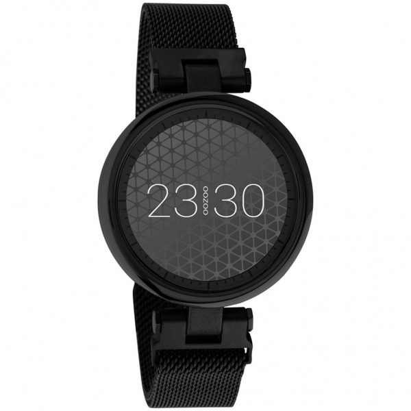 OOZOO Smartwatch Q00411 Black Metallic Bracelet