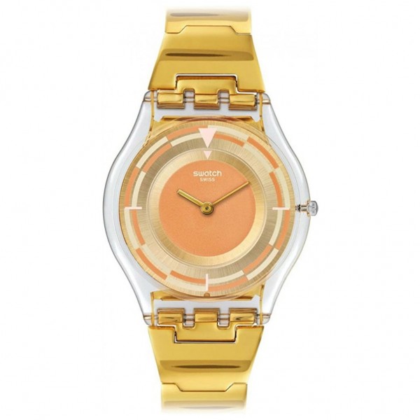 SWATCH Schupe SFE104G Gold Stainless Steel Bracelet