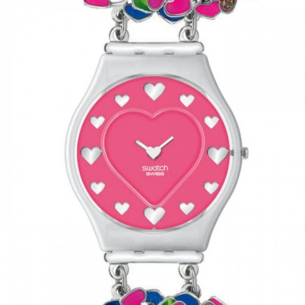 SWATCH Over Charm SFM110G Stainless Steel Bracelet