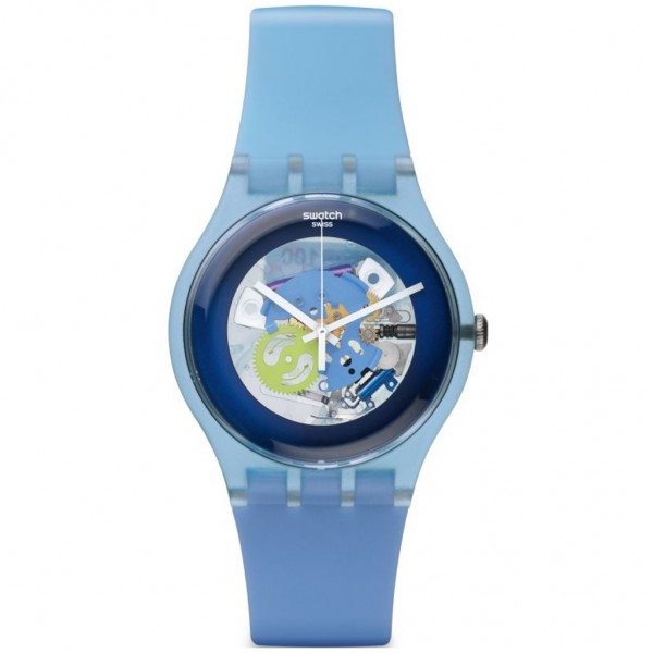 SWATCH Cool Me SUOS100 Blue Rubber Strap