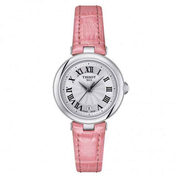 TISSOT T-Lady Bellissima Small Pink Leather Strap T1260101601301
