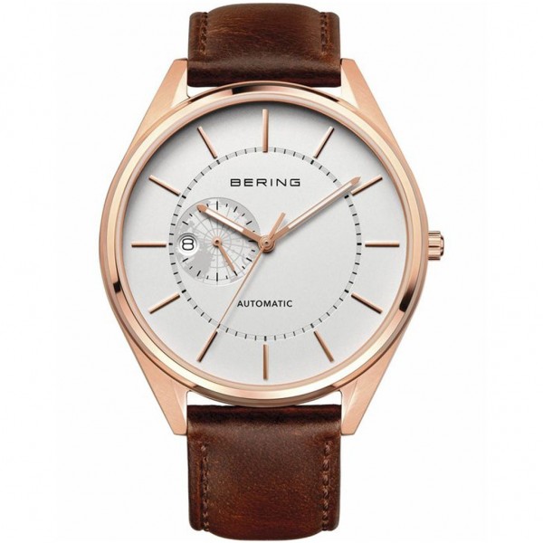 BERING Automatic 16243-564 Brown Leather Strap