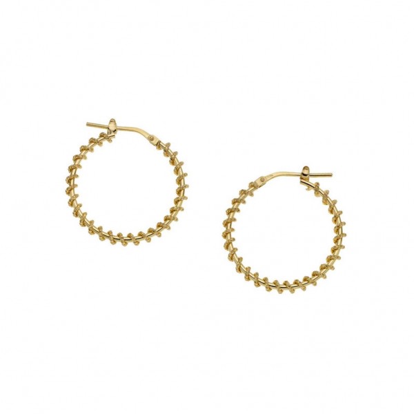 BREEZE Earring | Silver 925° Gold Plated 213001.1