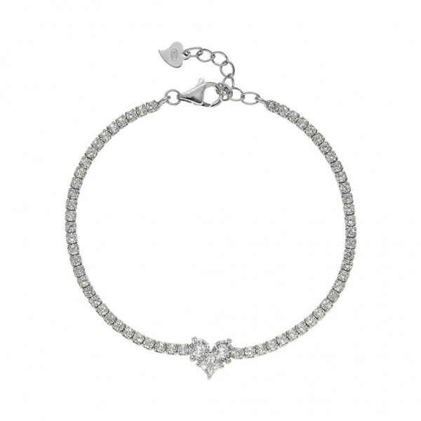 BREEZE Bracelet Zircons | Silver 925° Silver Plated 313012.4