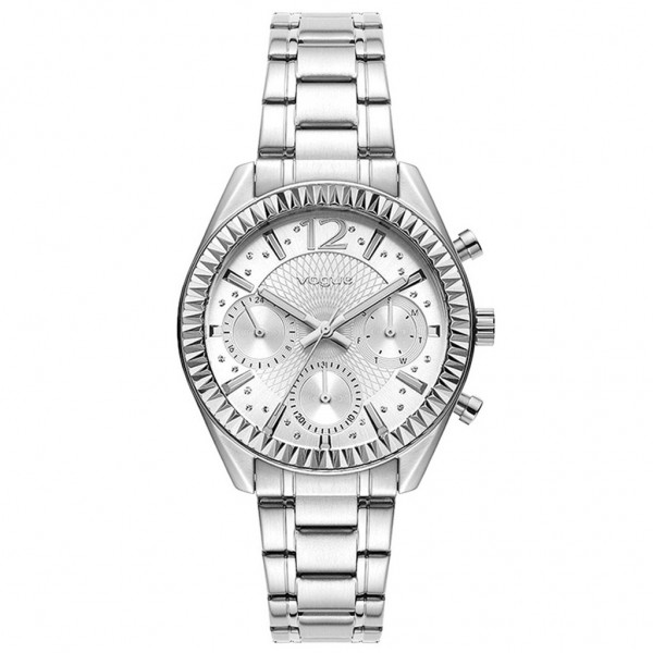 VOGUE Happy Sport 612584 Crystals Multifunction Silver Stainless Steel Bracelet
