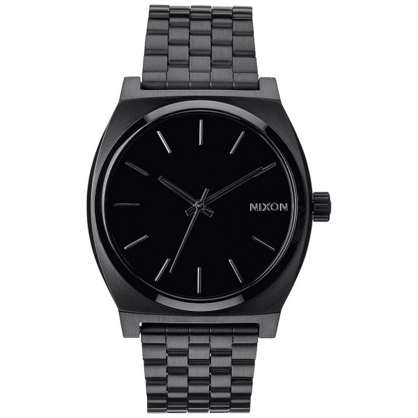 NIXON Time Teller A045-001-00 Black Stainless Steel Bracelet