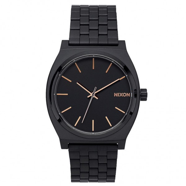 NIXON Time Teller A045-957-00 Black Stainless Steel Bracelet