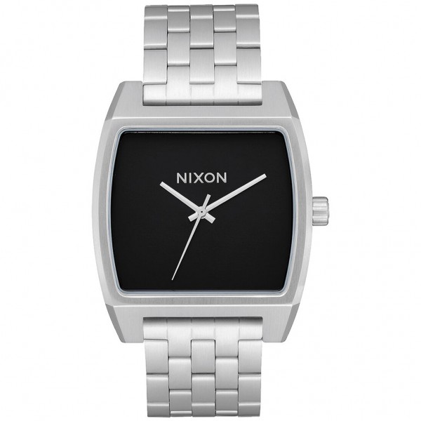 NIXON Time Tracker A1245-000-00 Silver Stainless Steel Bracelet