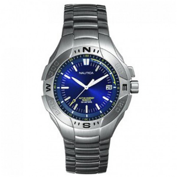 NAUTICA A18502 Silver Stainless Steel Bracelet