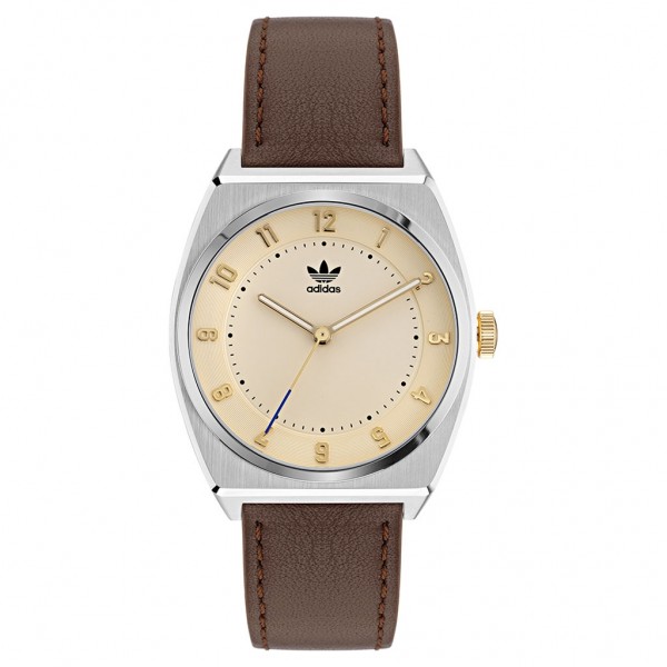 ADIDAS Code Two AOSY22029 Brown Leather Strap