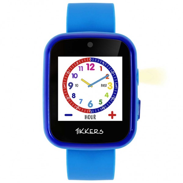 TIKKERS Interactive Watch ATK1084BLU Blue Silicone Strap