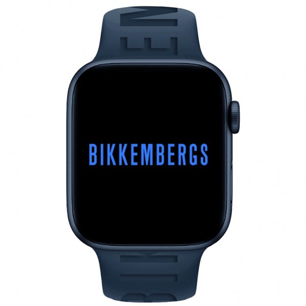 BIKKEMBERGS Smartwatch Medium BK07 Blue Silicone Strap