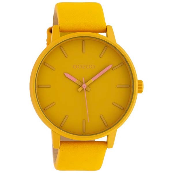OOZOO Timepieces C10380 Yellow Leather Strap