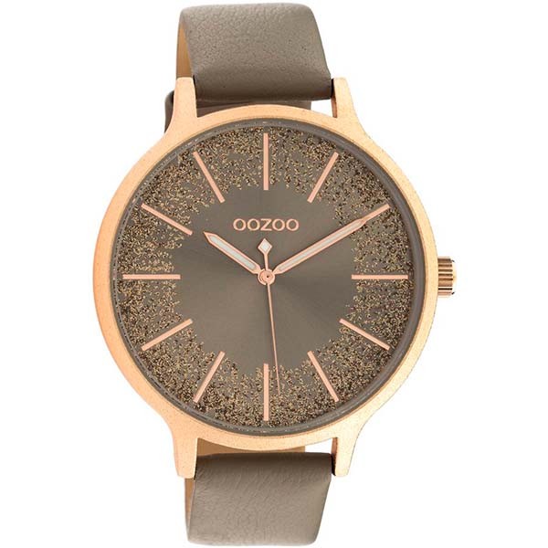 OOZOO Timepieces C10567 Brown Leather Strap
