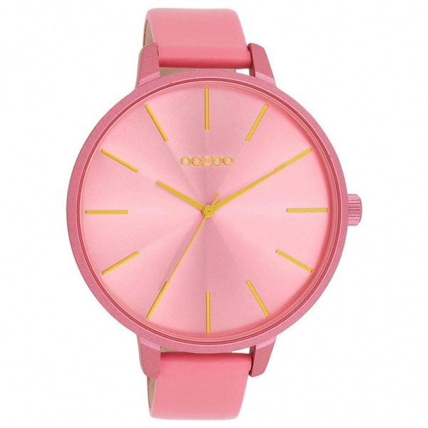 OOZOO Timepieces C11250 Pink Leather Strap