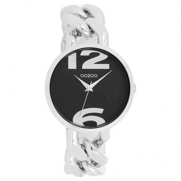 OOZOO Timepieces C11261 Silver Metallic Bracelet
