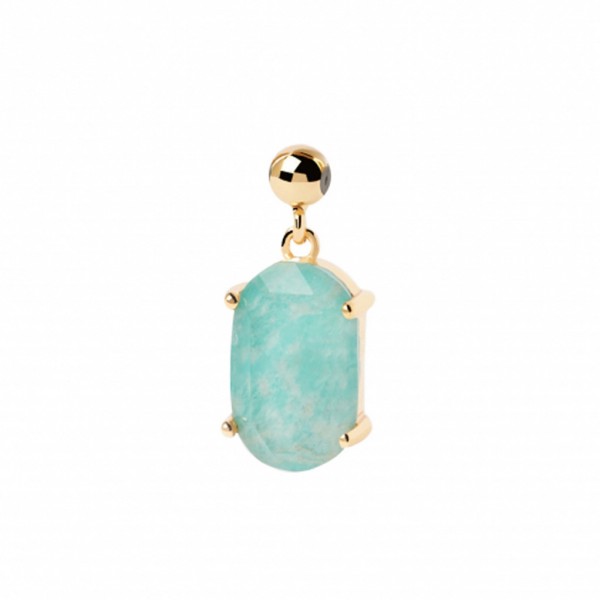 PDPAOLA Charms Amazonite Serenity | Silver 925° Gold Plated 18K CH01-016-U