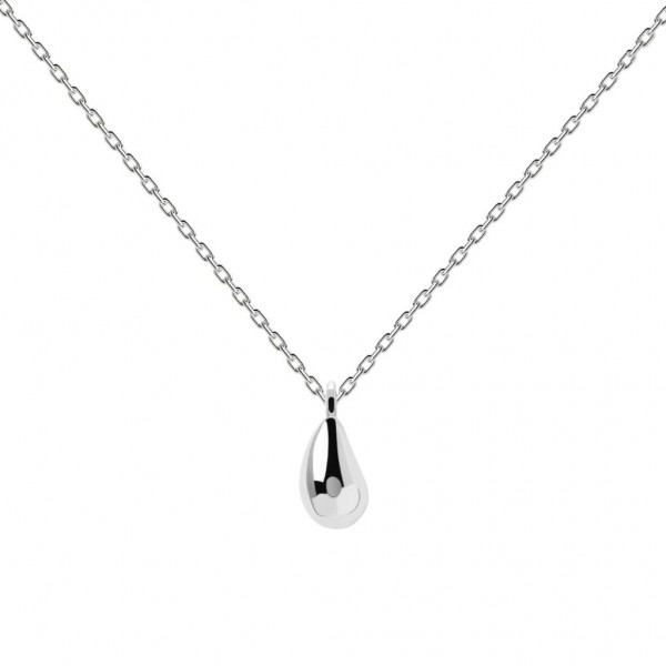 PDPAOLA Necklace Essentials Drop | Silver 925° CO02-497-U