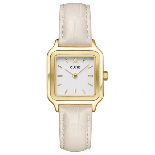 CLUSE Gracieuse Petite CW11804 White Leather Strap
