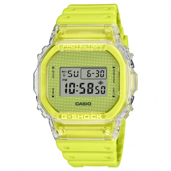 CASIO G-Shock Lucky Drop DW-5600GL-9ER Yellow Rubber Strap Limited Edition