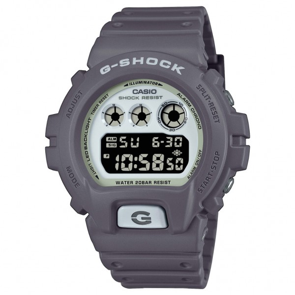 CASIO G-Shock DW-6900HD-8ER Bioceramic Case-Grey Biosourced Material Strap