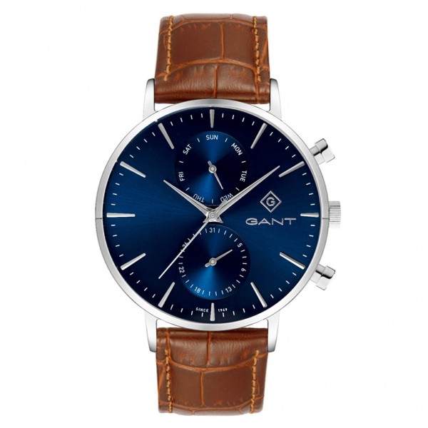 GANT Park Hill Day-Date II G121019 Brown Leather Strap