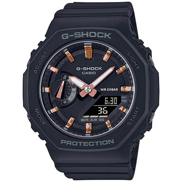 CASIO G-Shock GMA-S2100-1AER Black Rubber Strap