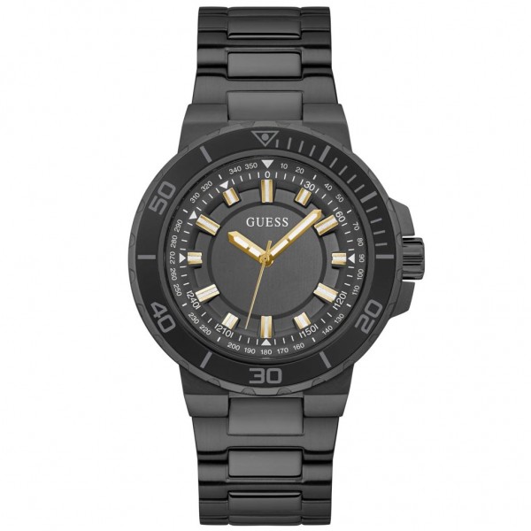 GUESS Track GW0426G3 Black Stainless Steel Bracelet