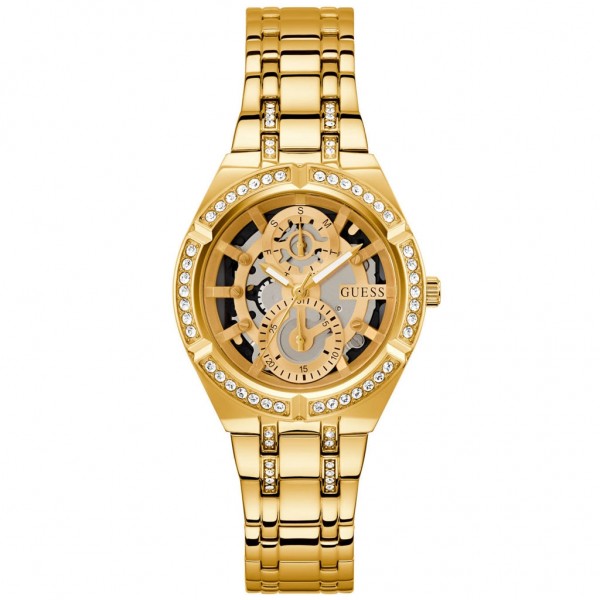 GUESS Allara GW0604L2 Crystals Gold Stainless Steel Bracelet