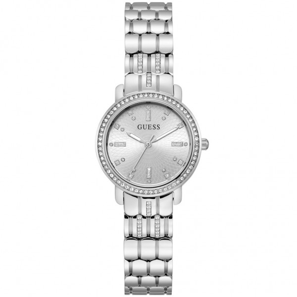 GUESS Hayley GW0612L1 Crystals Silver Stainless Steel Bracelet