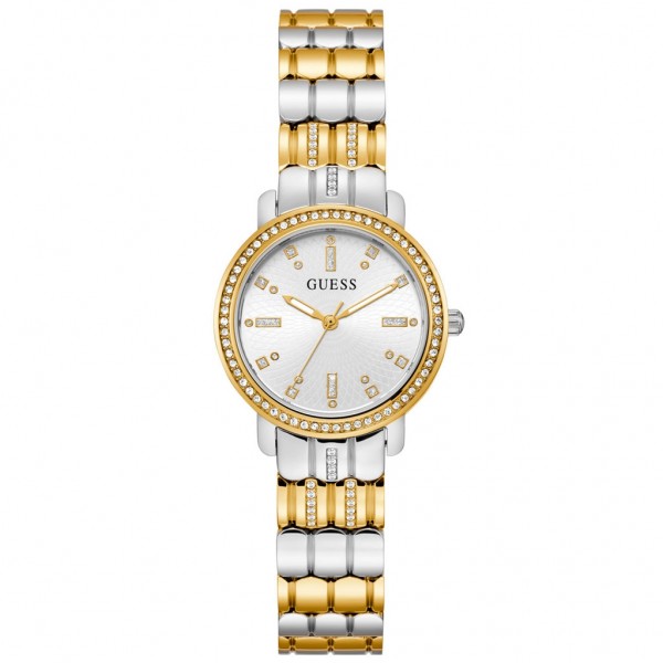 GUESS Hayley GW0612L2 Crystals Two Tone Stainless Steel Bracelet